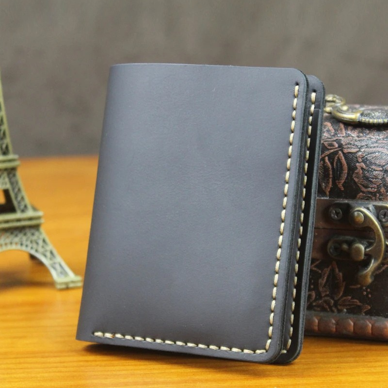 Men's Handmade Leather Wallet – Vintage Style