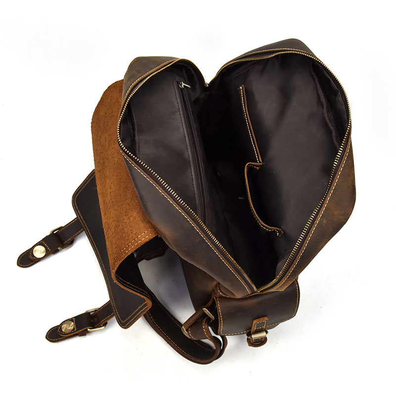 Leather backpack ladies | ALMERIA