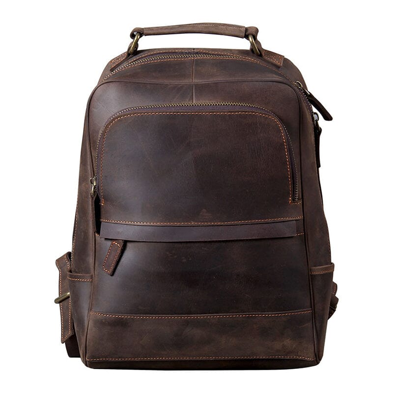 Genuine leather backpack | OXFORD