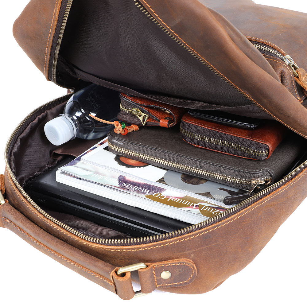 Ladies leather backpack | GENEVA