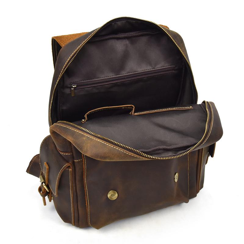 Leather backpack ladies | ALMERIA