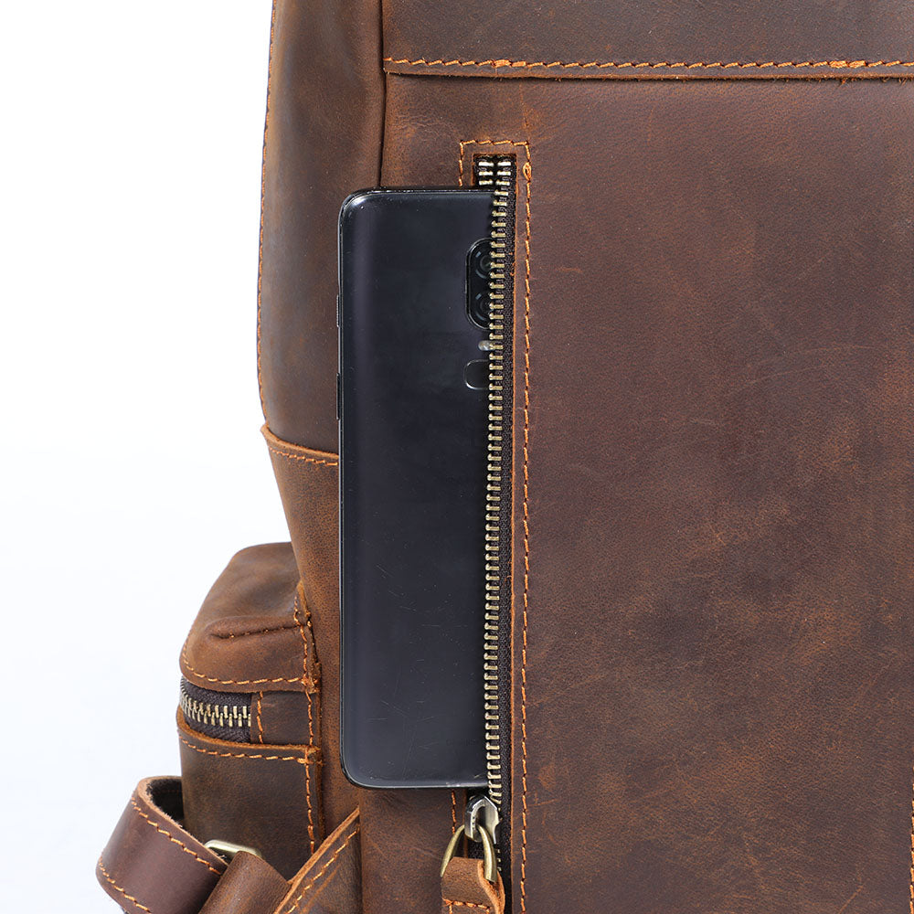 Ladies leather backpack | GENEVA