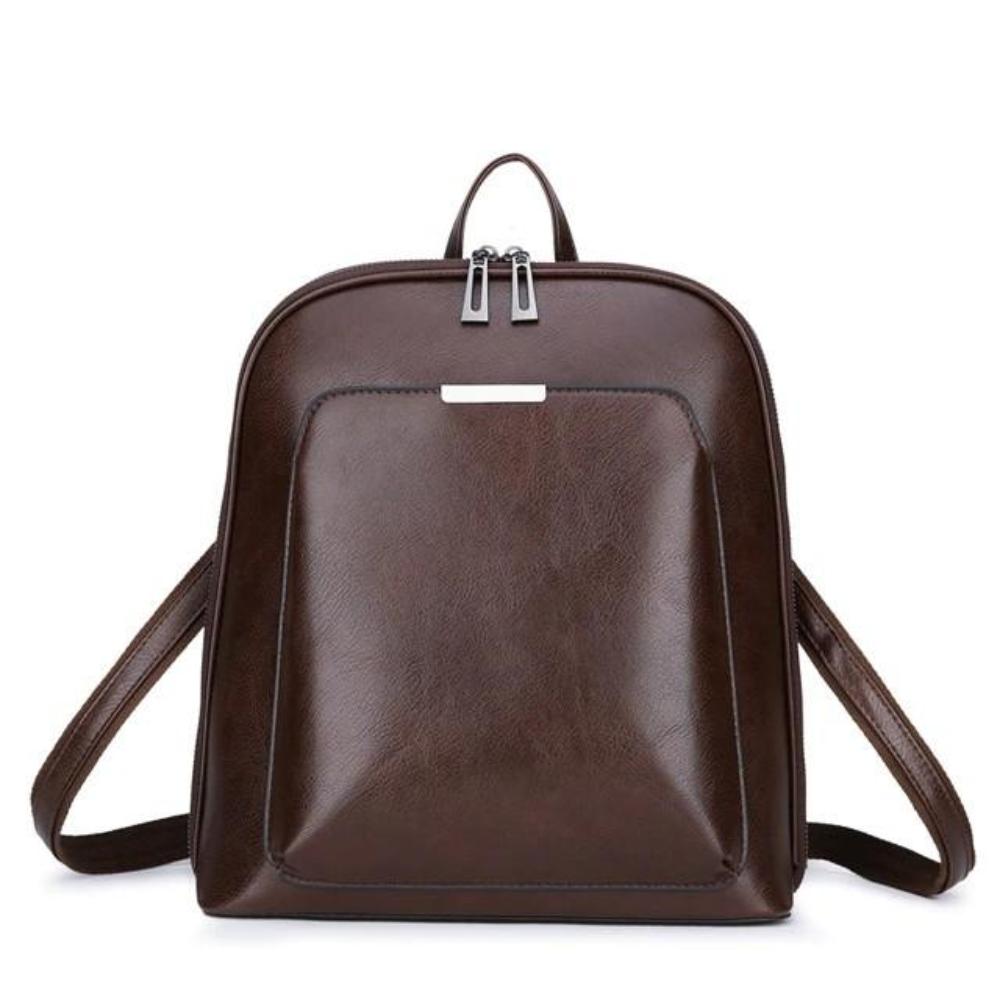 Darselle’s Urban Refine | Structured Leather Backpack