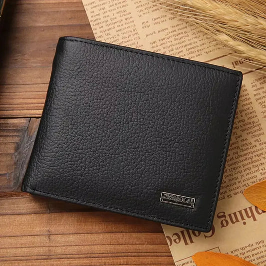 Premium Leather Wallet for Men – Slim Bifold