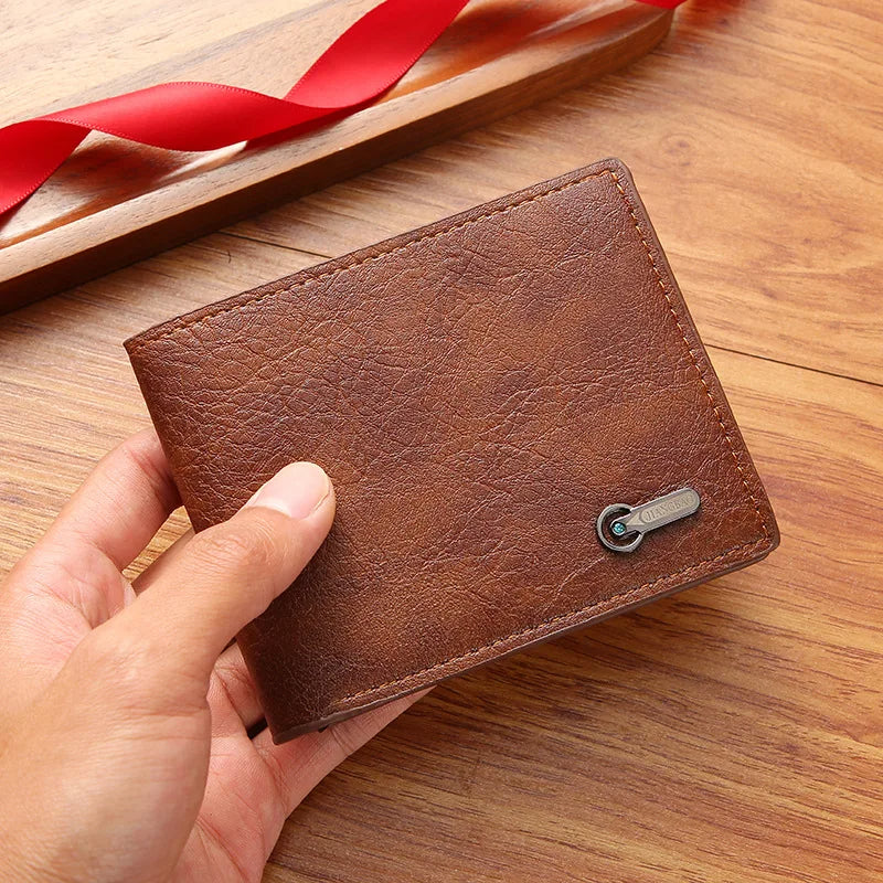 Men's Slim Wallet – Business Card & ID Holder