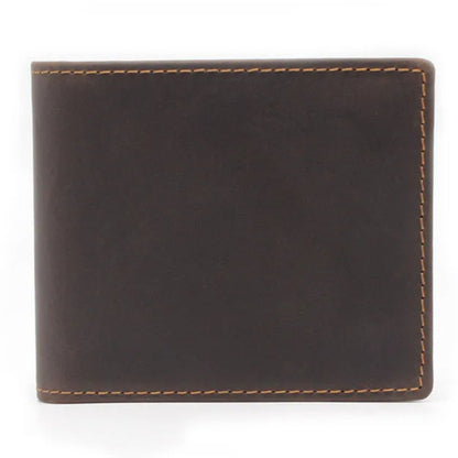 RFID Blocking Men's Wallet – Vintage Leather Bifold