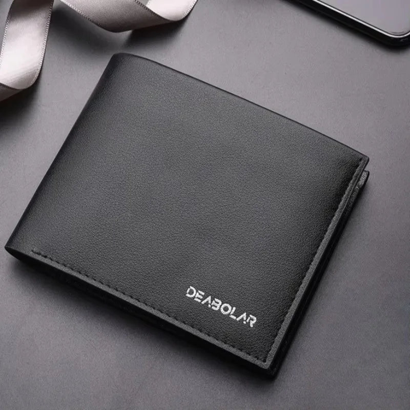 Premium Leather Wallet for Men – Slim Bifold