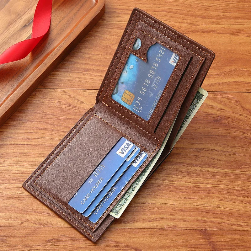 Men's Slim Wallet – Business Card & ID Holder