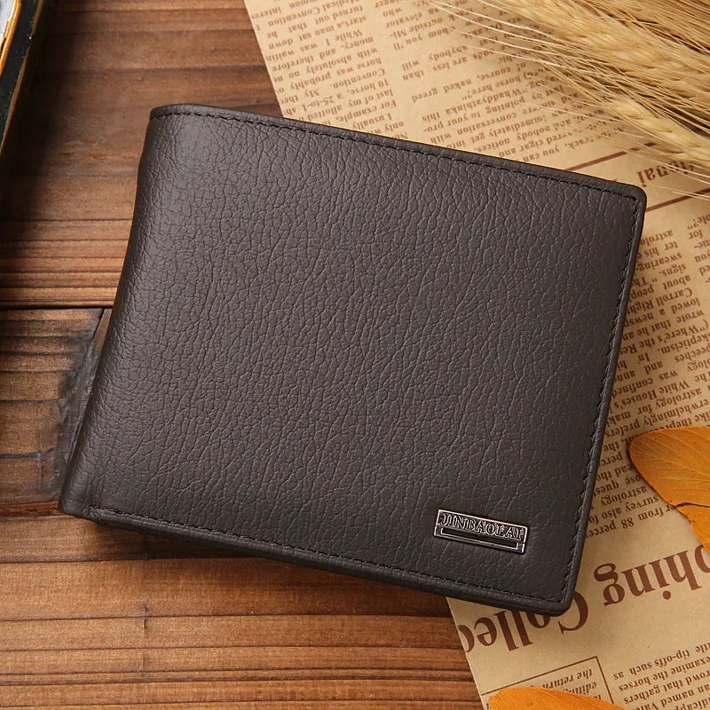 Premium Leather Wallet for Men – Slim Bifold