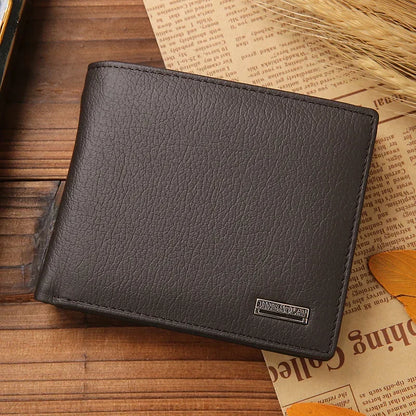 Premium Leather Wallet for Men – Slim Bifold