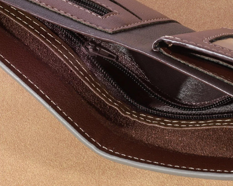 Leather Wallet for Men – Small with Photo & Coin Holder
