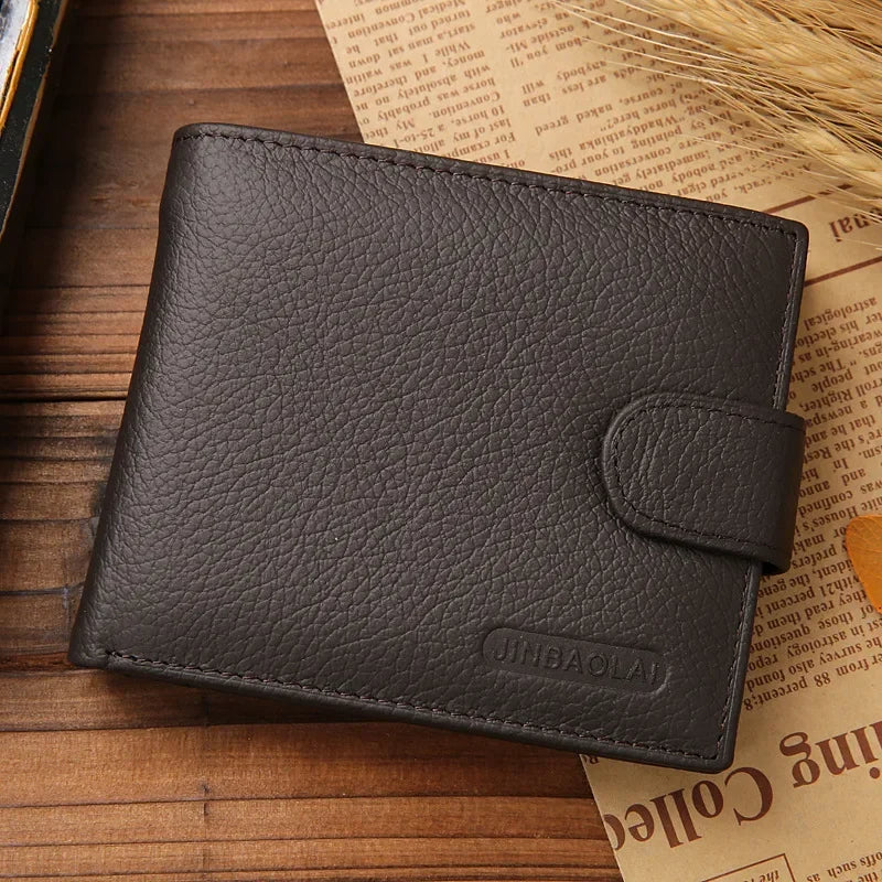 Premium Leather Wallet for Men – Slim Bifold