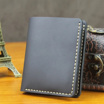 Men's Handmade Leather Wallet – Vintage Style