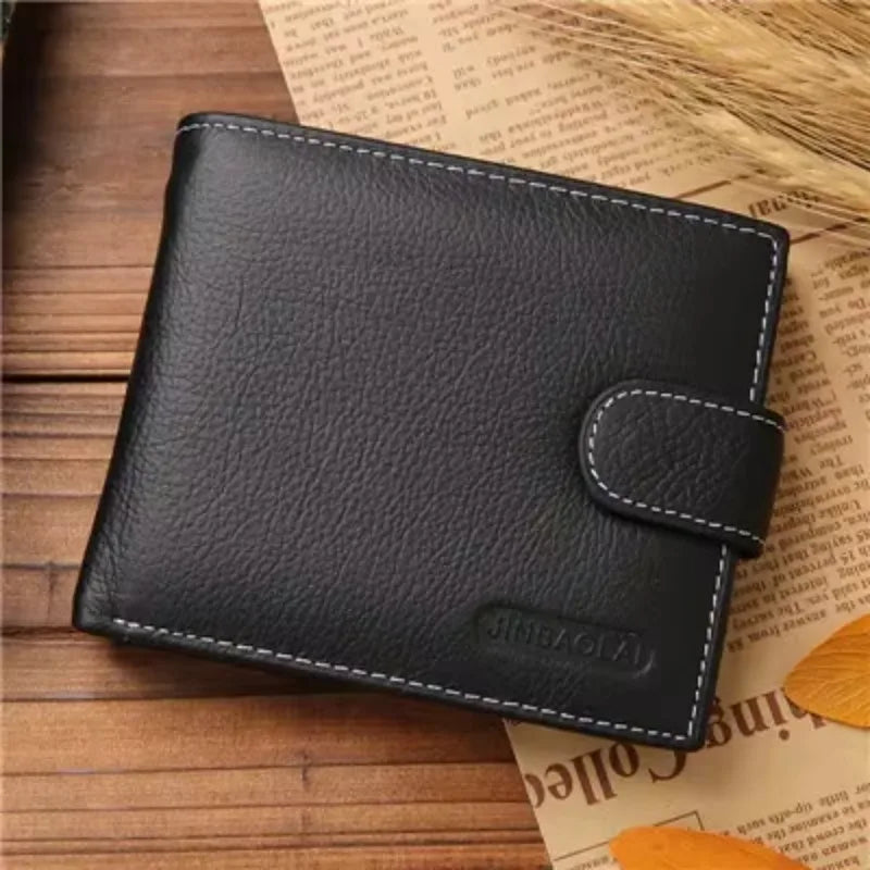 Premium Leather Wallet for Men – Slim Bifold