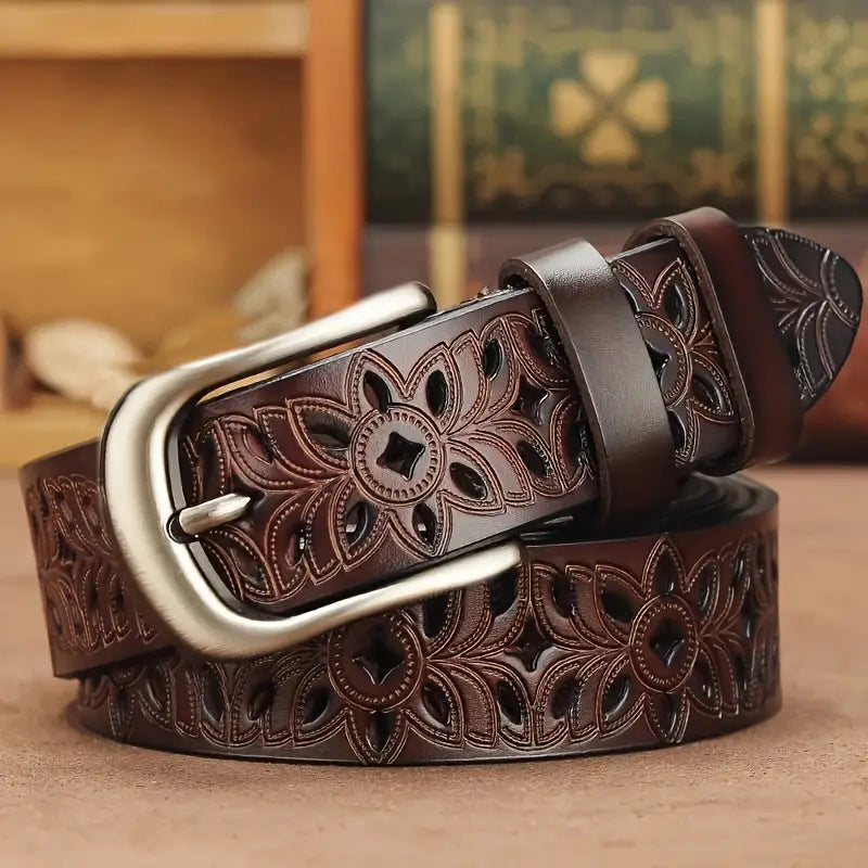 Evelyn`s Elegant Classic Leather Belt