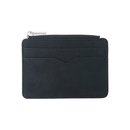 Compact Leather Wallet for Men – Minimalist Card & ID Holder