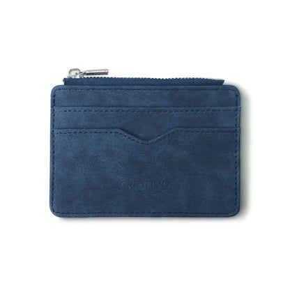 Compact Leather Wallet for Men – Minimalist Card & ID Holder
