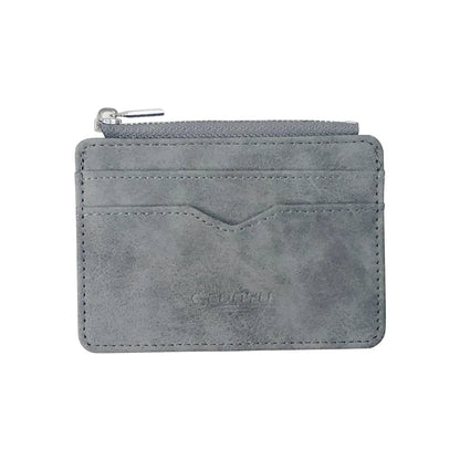 Compact Leather Wallet for Men – Minimalist Card & ID Holder