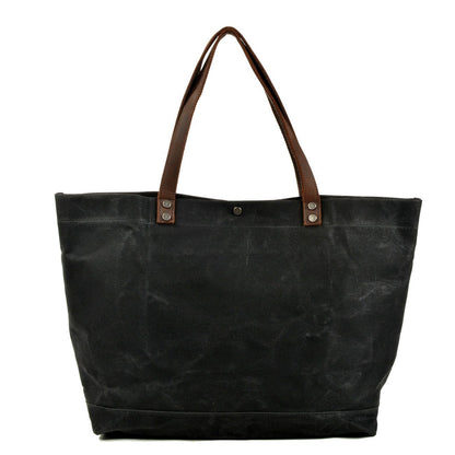 Oilcloth carrier bag | BOVEC
