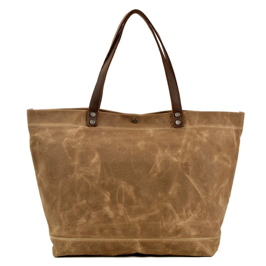 Oilcloth carrier bag | BOVEC