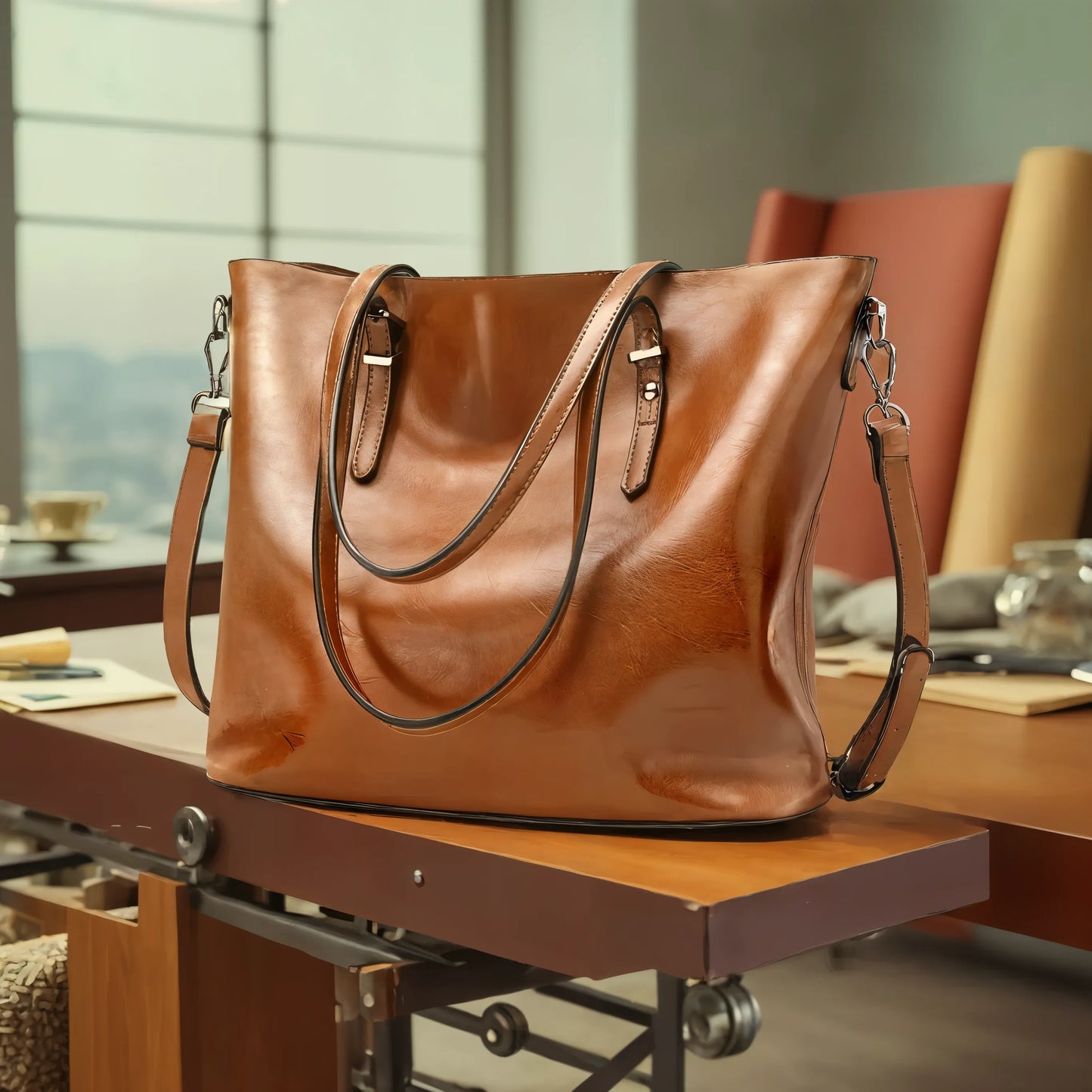 Celeste’s Everyday Luxe | Handcrafted Leather Shoulder Bag