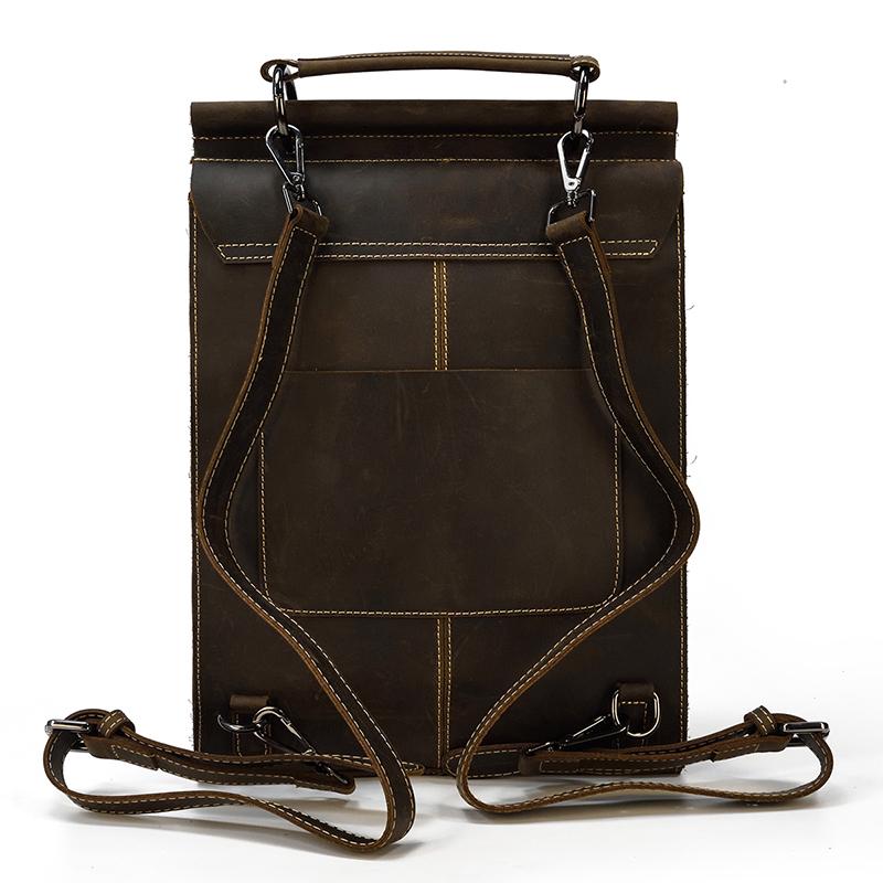 Leather backpack handbag | OLDEN