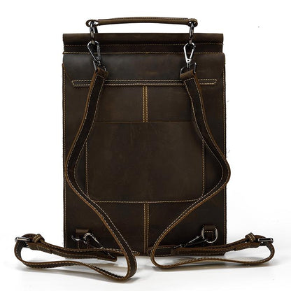 Leather backpack handbag | OLDEN