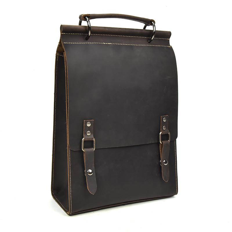 Leather backpack handbag | OLDEN
