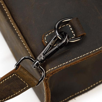 Leather backpack handbag | OLDEN
