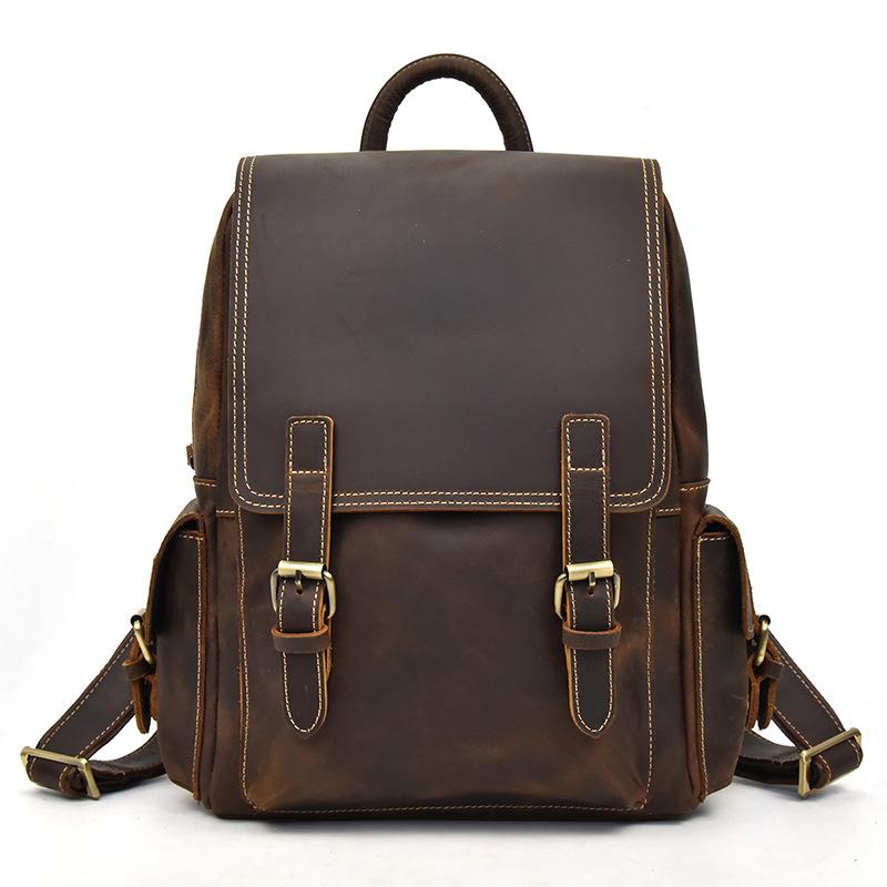 Leather backpack ladies | ALMERIA