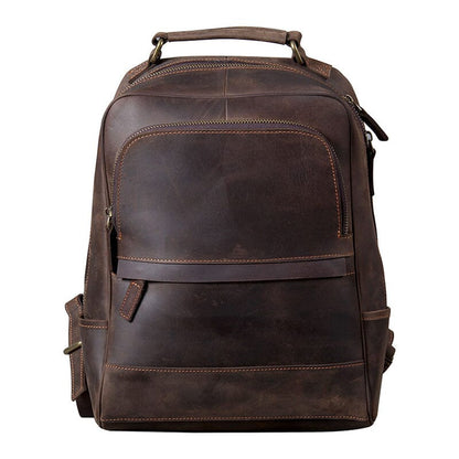 Genuine leather backpack | OXFORD