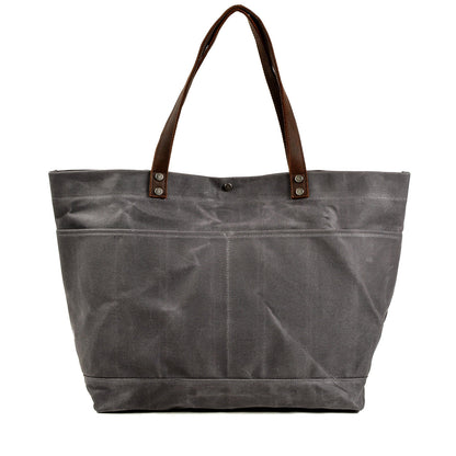 Oilcloth carrier bag | BOVEC