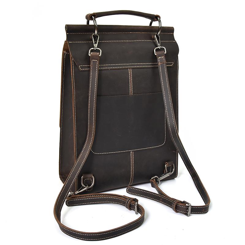 Leather backpack handbag | OLDEN